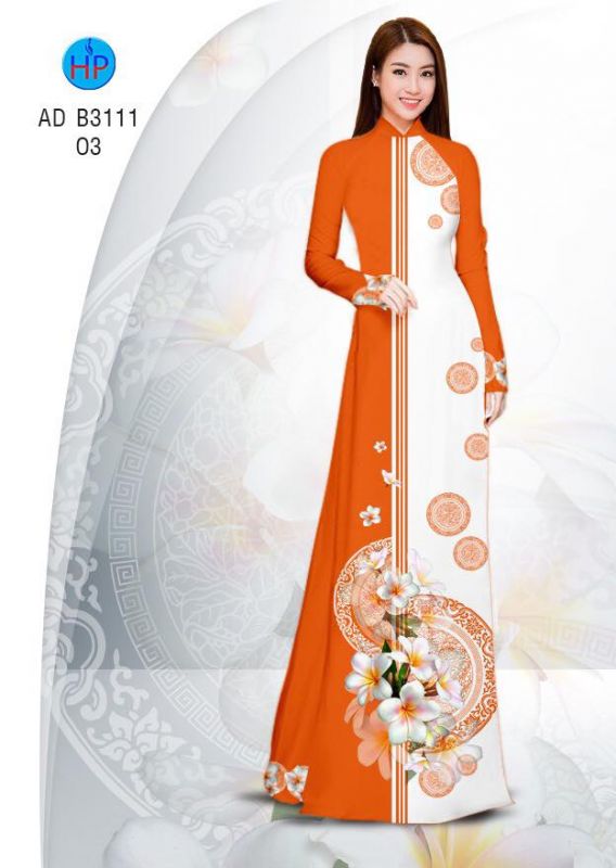 Vải áo dài văn chạy dọc