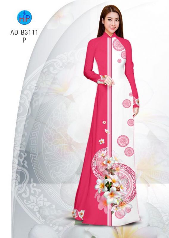Vải áo dài văn chạy dọc