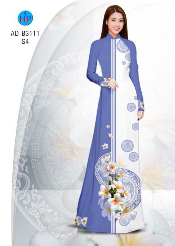 Vải áo dài văn chạy dọc