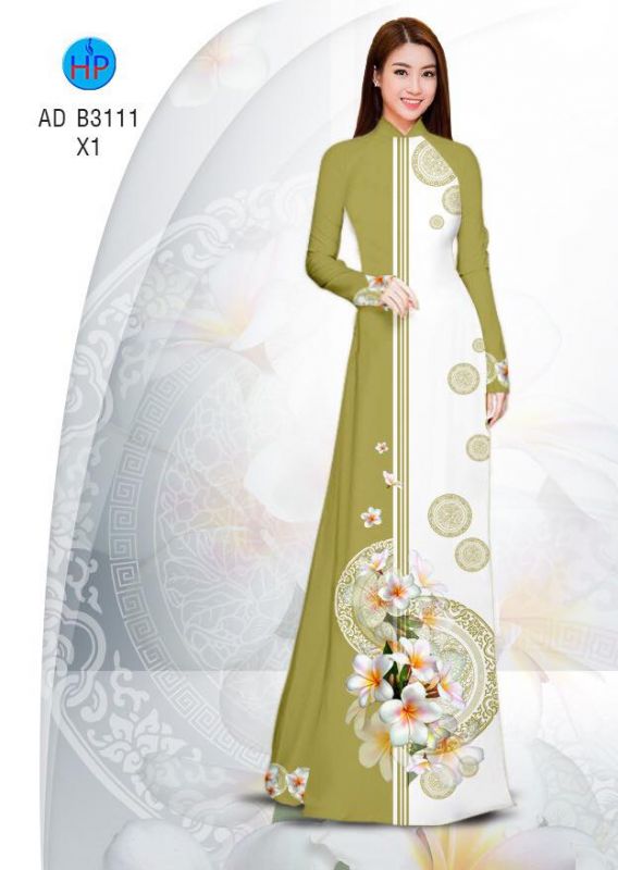 Vải áo dài văn chạy dọc