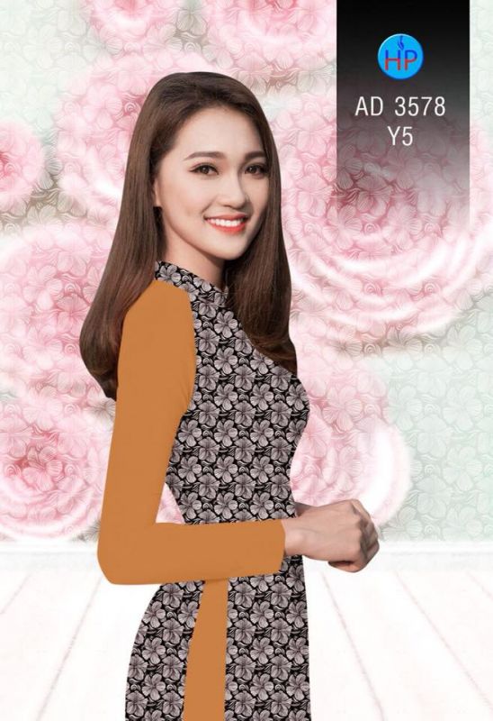 Vải áo dài hoa nhỏ toàn thân Vải áo dài hoa nhỏ toàn thân
