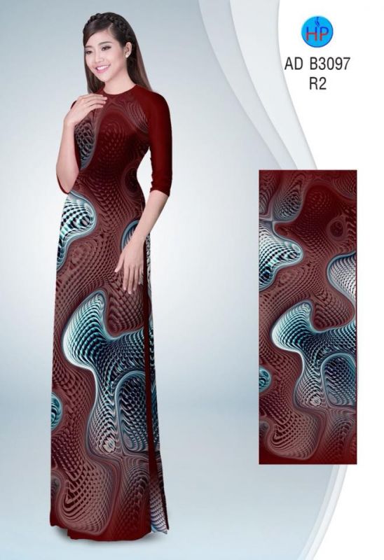 Vải áo dài lập thể