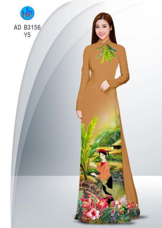 Vải áo dài cô Tấm