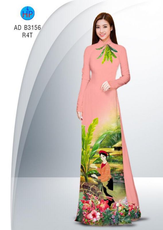 Vải áo dài cô Tấm