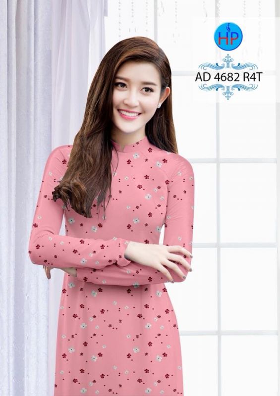 Vải áo dài hoa nhỏ toàn thân Vải áo dài hoa nhỏ toàn thân