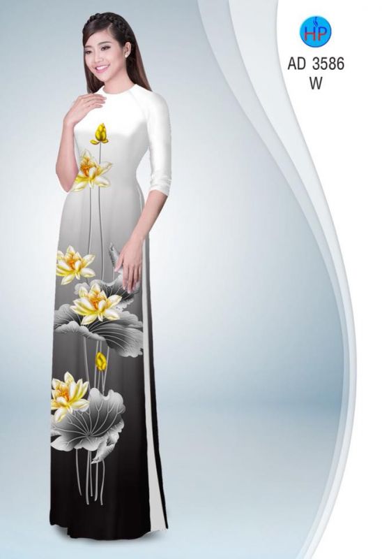 Vải áo dài hoa Se đẹp