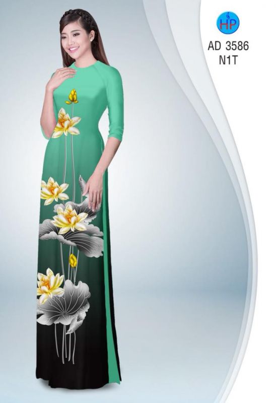 Vải áo dài hoa Se đẹp