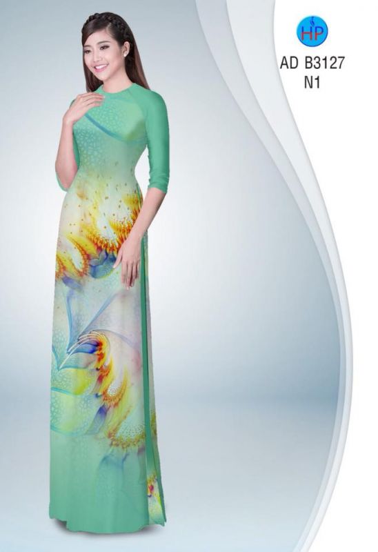 Vải áo dài lập thể