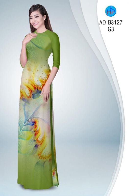 Vải áo dài lập thể