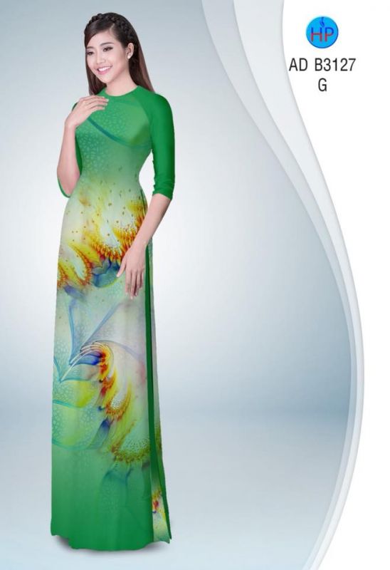 Vải áo dài lập thể