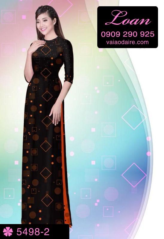 Vải áo dài văn chạy dọc