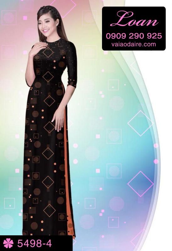 Vải áo dài văn chạy dọc