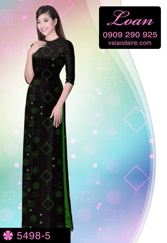 Vải áo dài văn chạy dọc