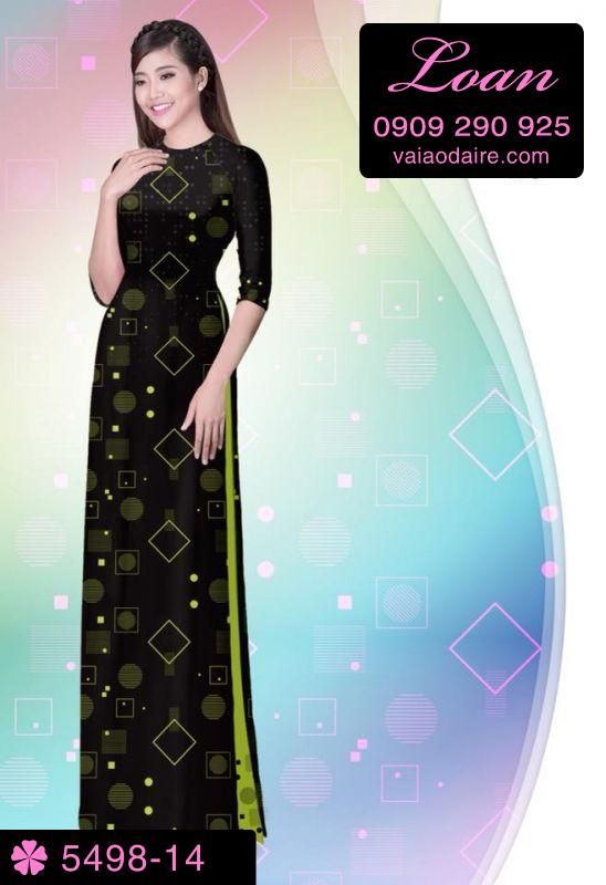 Vải áo dài văn chạy dọc