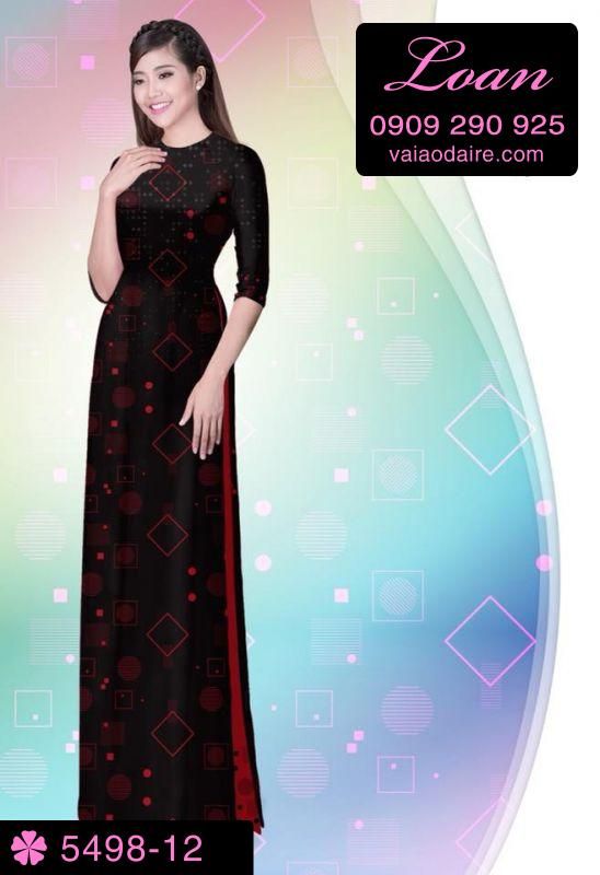 Vải áo dài văn chạy dọc