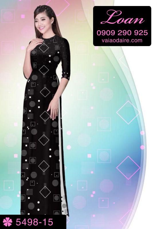 Vải áo dài văn chạy dọc