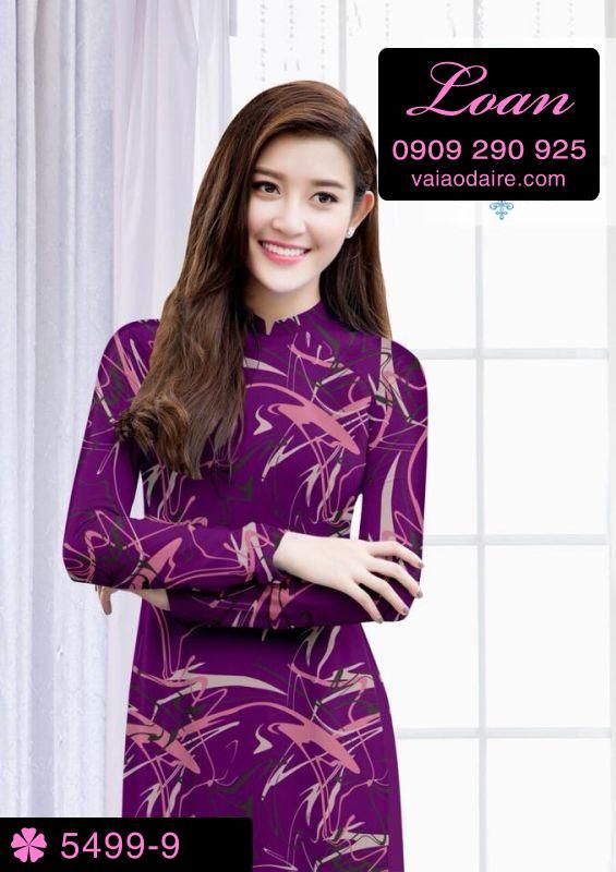 Vải áo dài văn toàn thân