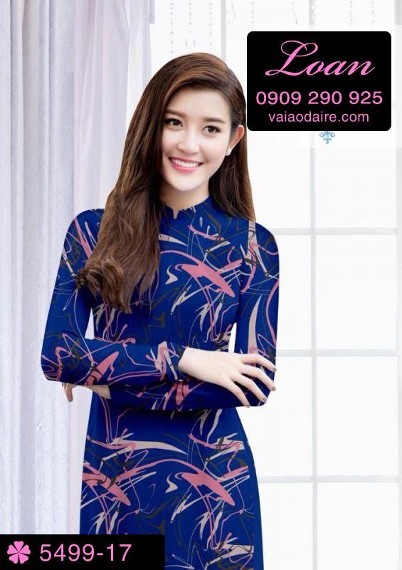 Vải áo dài văn toàn thân