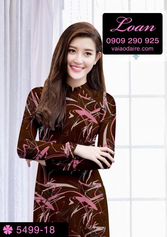 Vải áo dài văn toàn thân