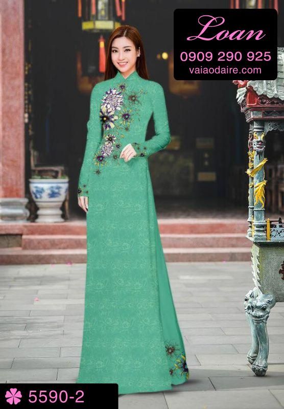 Vải áo dài hoa văn chìm Vải áo dài hoa văn chìm
