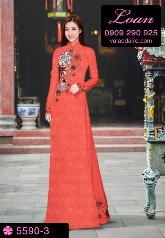 Vải áo dài hoa văn chìm Vải áo dài hoa văn chìm