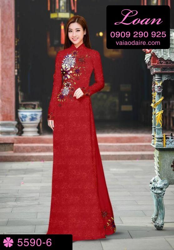 Vải áo dài hoa văn chìm Vải áo dài hoa văn chìm