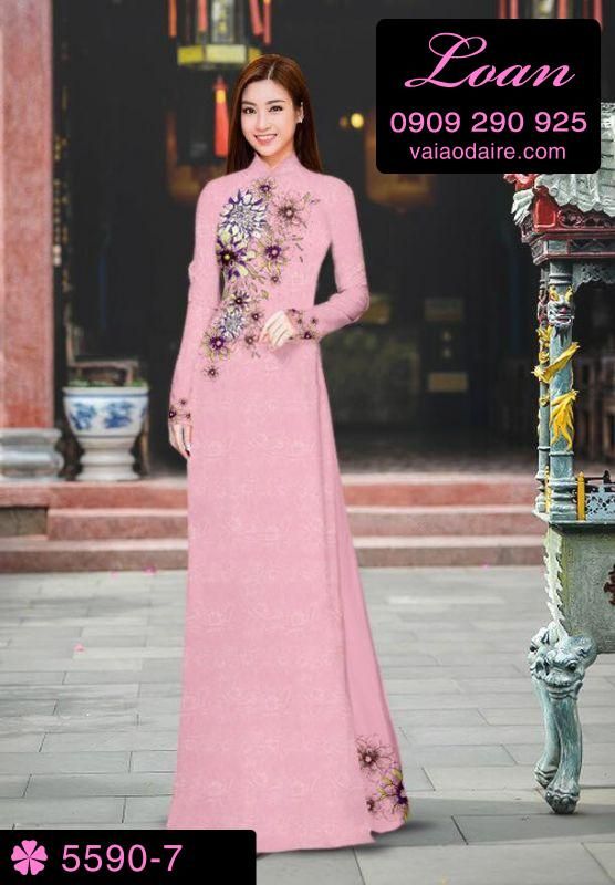 Vải áo dài hoa văn chìm Vải áo dài hoa văn chìm