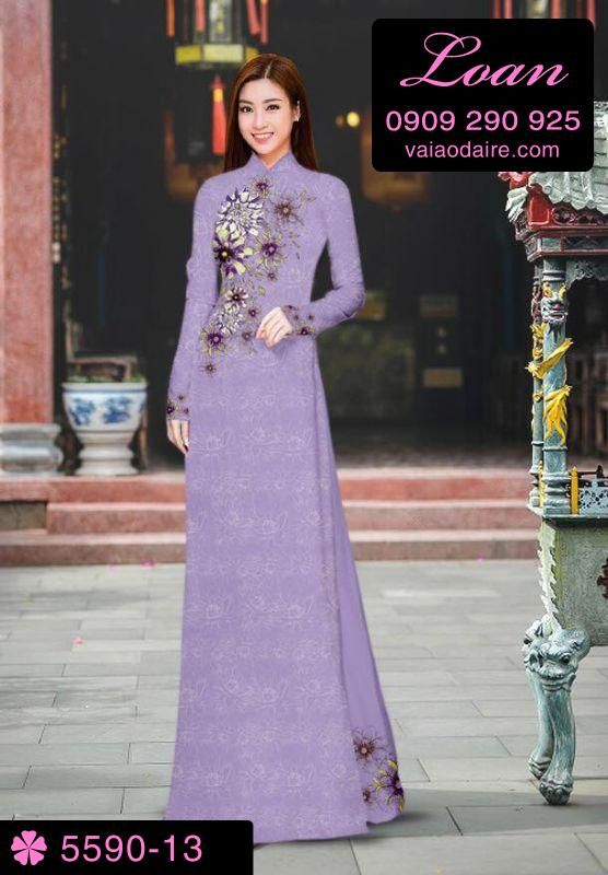 Vải áo dài hoa văn chìm Vải áo dài hoa văn chìm