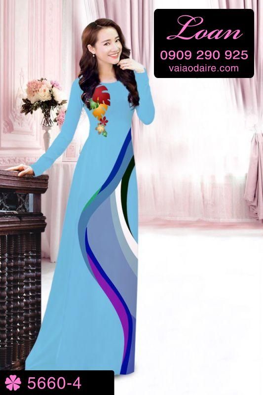 Vải áo dài lập thể