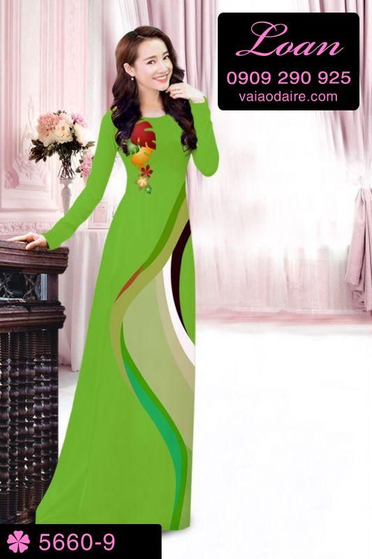 Vải áo dài lập thể