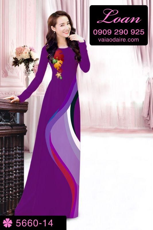 Vải áo dài lập thể