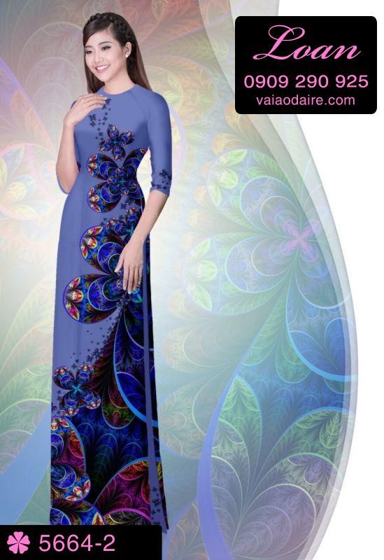 Vải áo dài lập thể