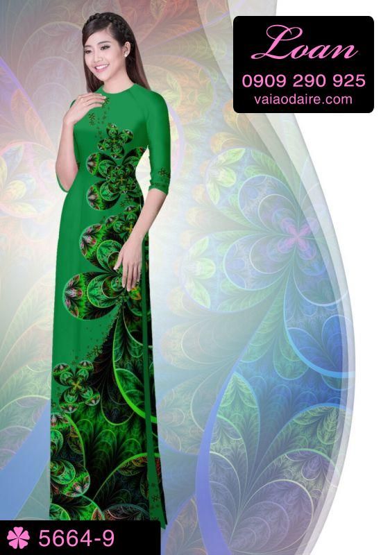 Vải áo dài lập thể