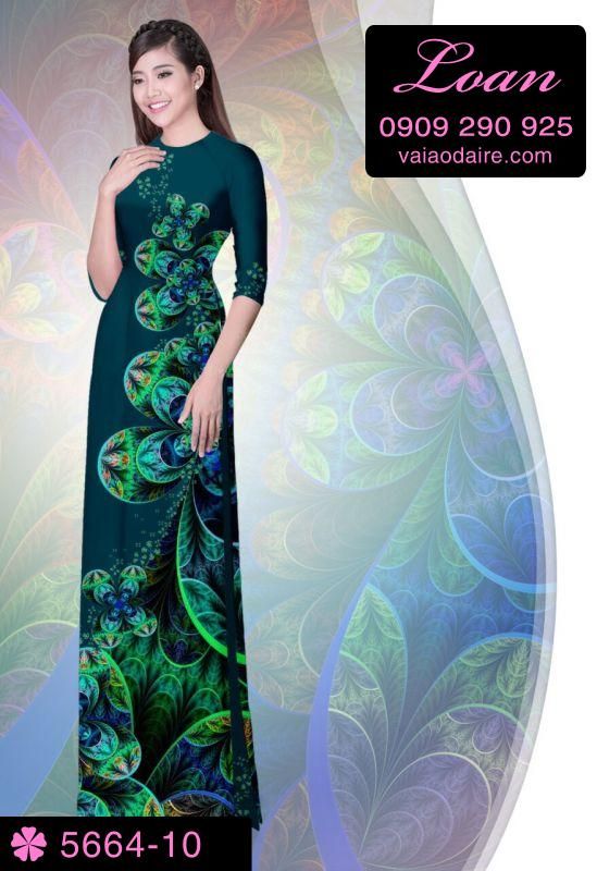 Vải áo dài lập thể
