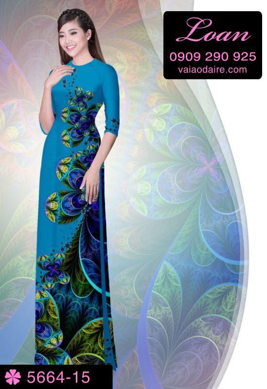 Vải áo dài lập thể