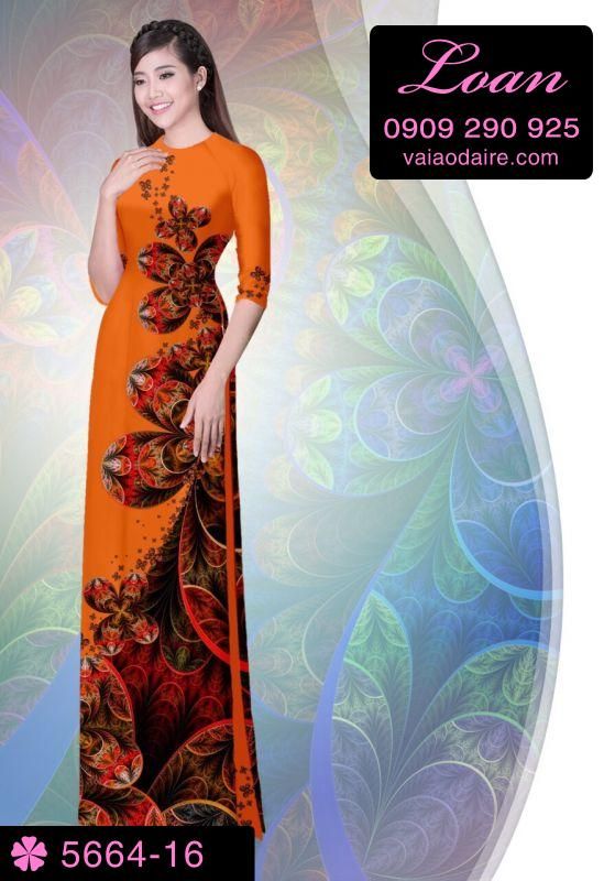 Vải áo dài lập thể