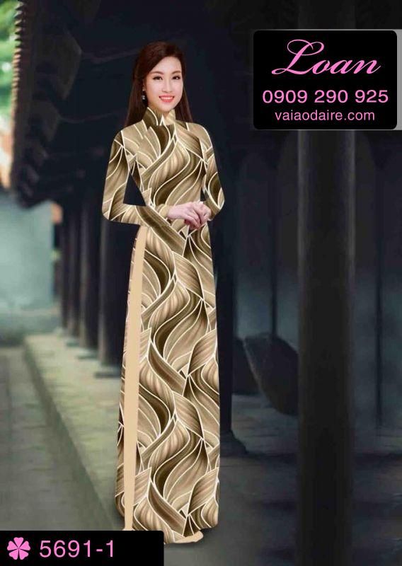 Vải áo dài lập thể