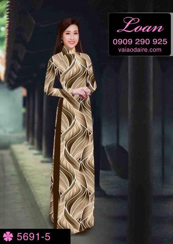 Vải áo dài lập thể