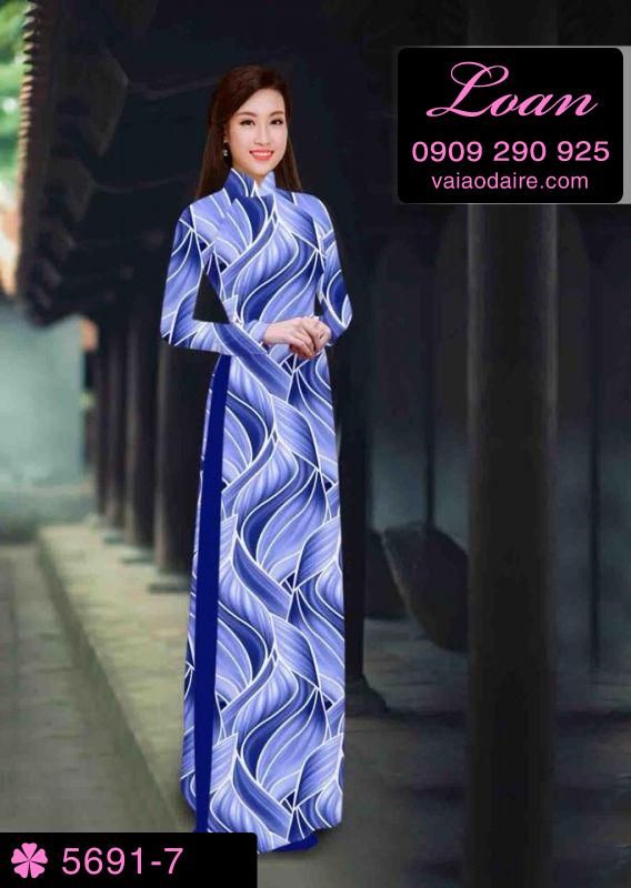 Vải áo dài lập thể