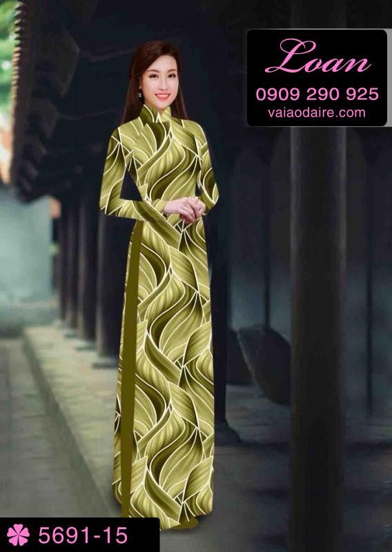 Vải áo dài lập thể
