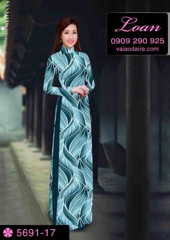 Vải áo dài lập thể