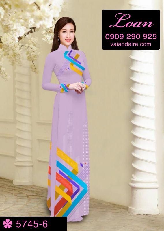 Vải áo dài kẻ sọc