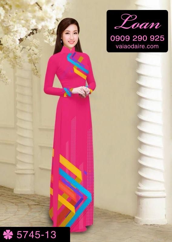Vải áo dài kẻ sọc