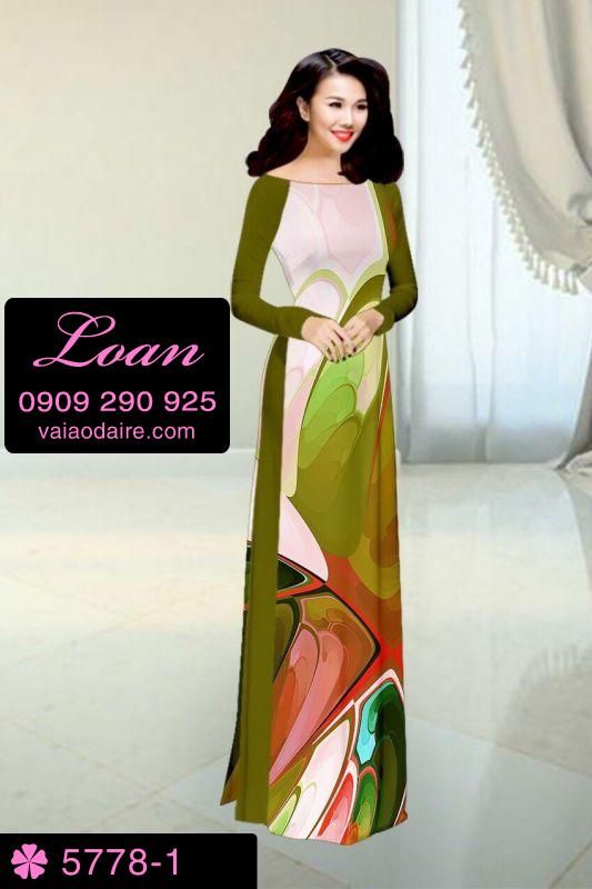 Vải áo dài lập thể