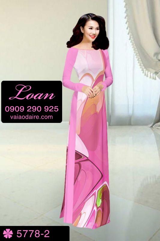 Vải áo dài lập thể