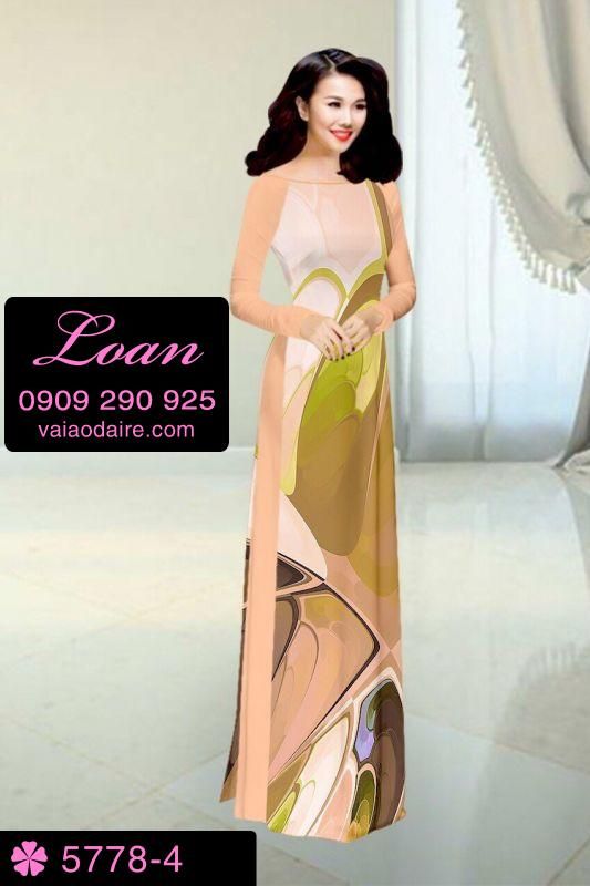 Vải áo dài lập thể