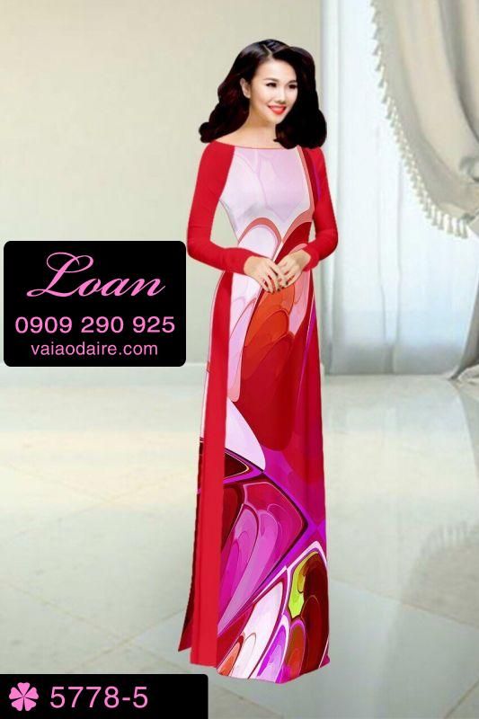 Vải áo dài lập thể