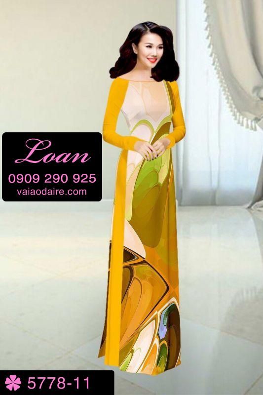 Vải áo dài lập thể
