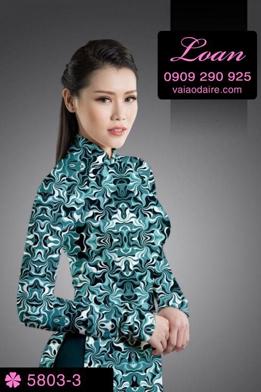 Vải áo dài lập thể