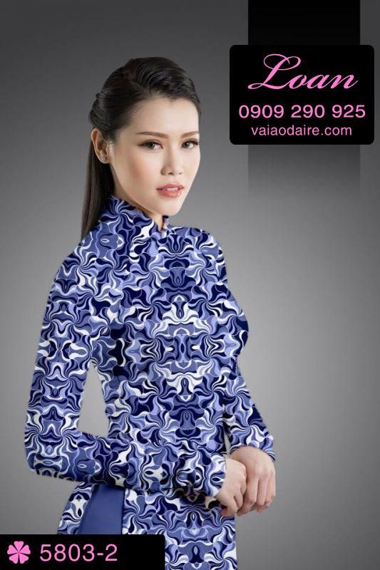 Vải áo dài lập thể